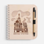 Блокнот на пружине Woodpad на заказ, фото 2