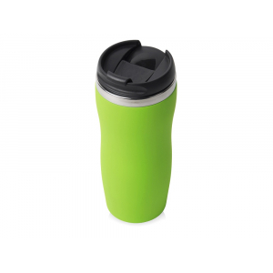 Термокружка Double wall mug C1, soft touch, 350 мл, зеленое яблоко - купить оптом