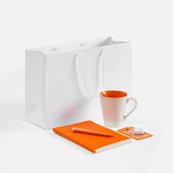 Набор Flat White, оранжевый - купить оптом