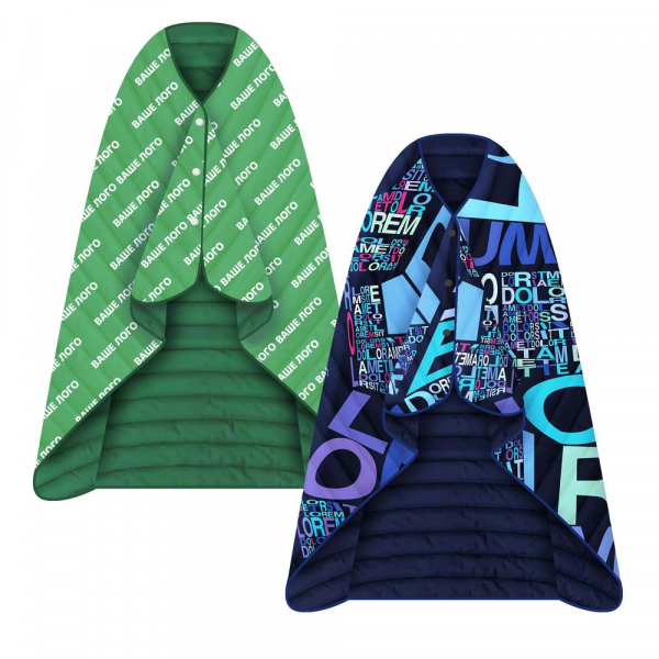 Плед-пончо Blanket Print на заказ - купить оптом