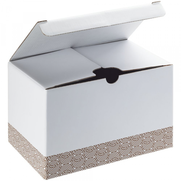 Чайник Diamante Bianco в подарочной коробке, белый - купить оптом