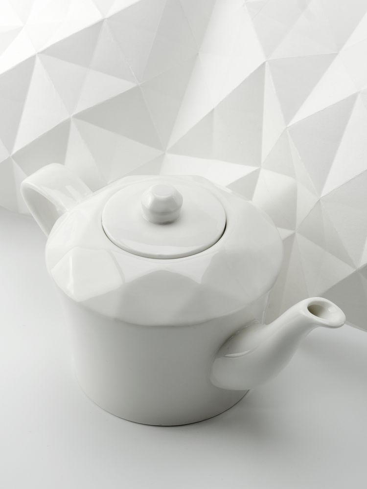 Чайник Diamante Bianco, белый - купить оптом