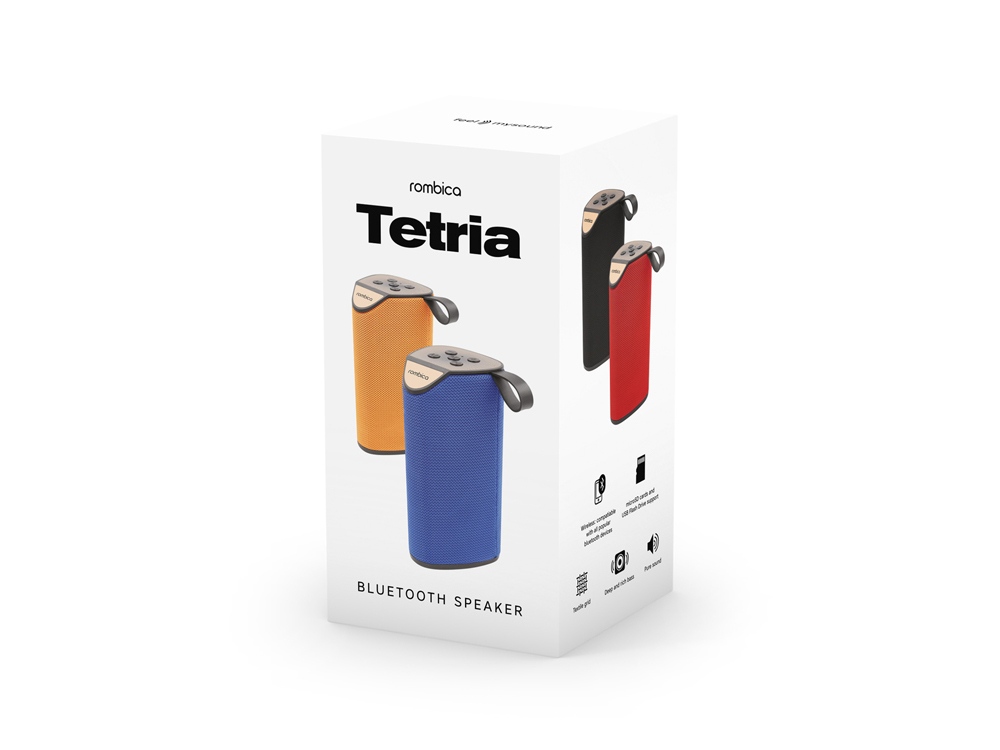 Портативная акустика Rombica mysound Tetria Grey, серый - купить оптом