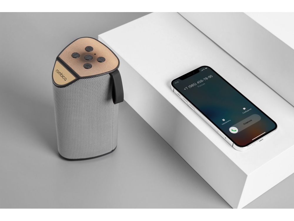 Портативная акустика Rombica mysound Tetria Grey, серый - купить оптом