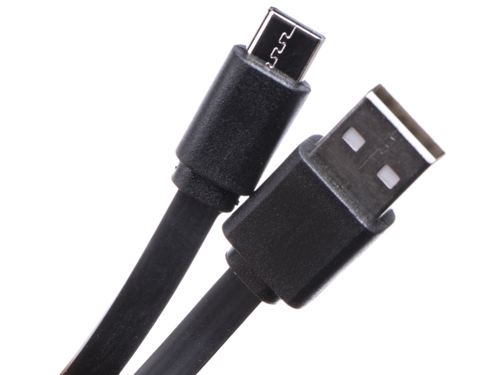Кабель USB 2.0 A - USB Type-C, черный - купить оптом