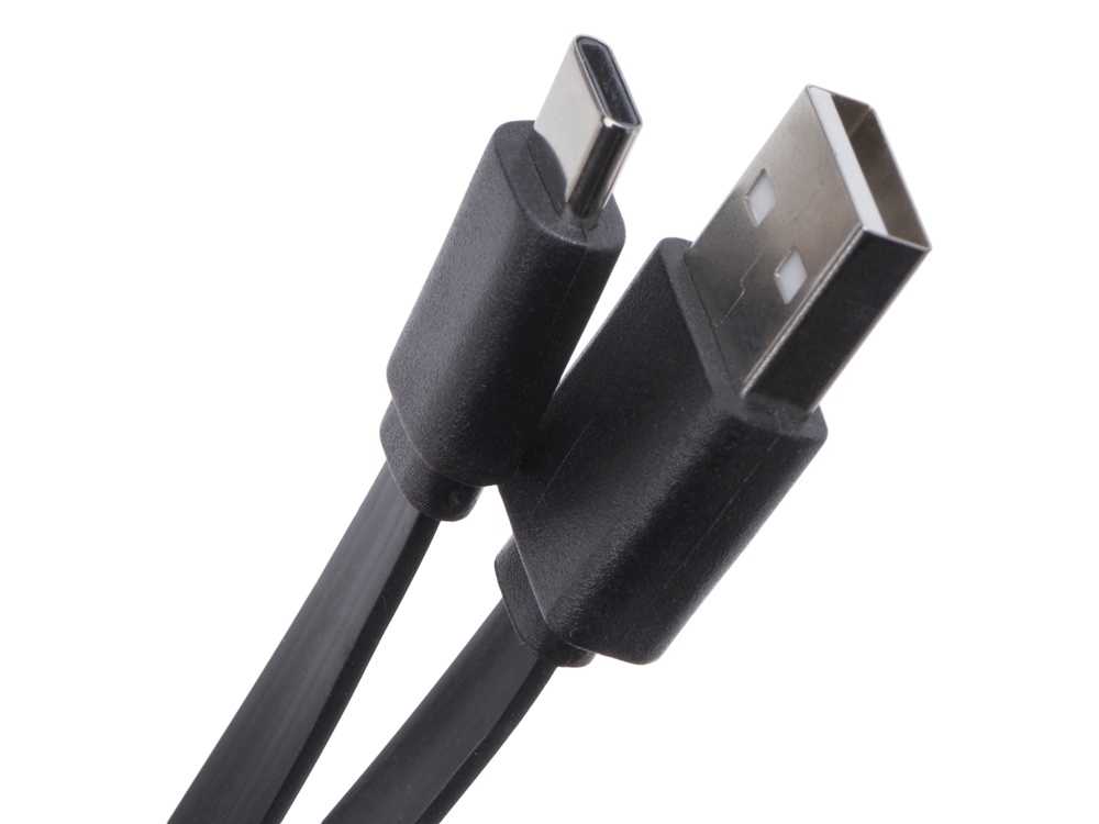 Кабель USB 2.0 A - USB Type-C, черный - купить оптом