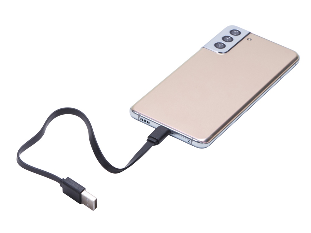 Кабель USB 2.0 A - USB Type-C, черный - купить оптом