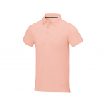 Calgary мужская футболка-поло с коротким рукавом, pale blush pink, бледно-розовый