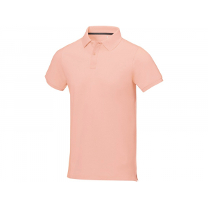 Calgary мужская футболка-поло с коротким рукавом, pale blush pink, бледно-розовый - купить оптом