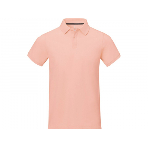 Calgary мужская футболка-поло с коротким рукавом, pale blush pink, бледно-розовый - купить оптом