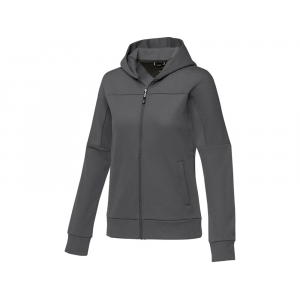Женская спортивная трикотажная куртка Nubia на молнии, storm grey, серый - купить оптом