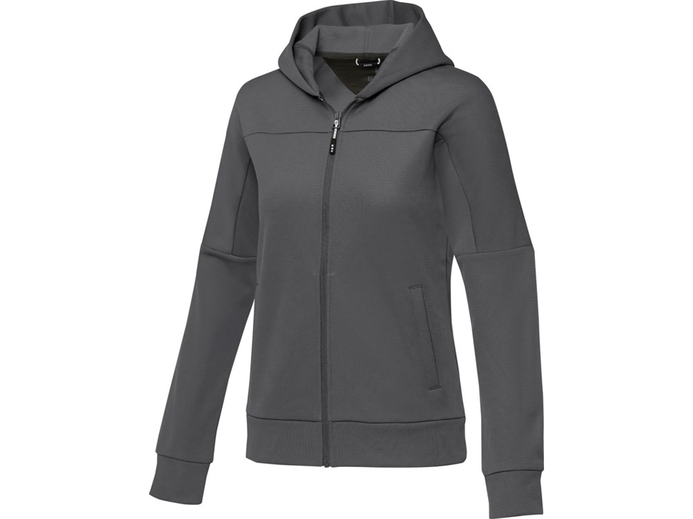 Женская спортивная трикотажная куртка Nubia на молнии, storm grey, серый - купить оптом
