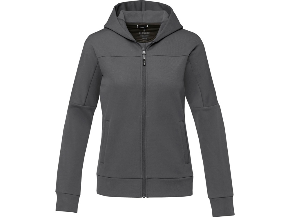 Женская спортивная трикотажная куртка Nubia на молнии, storm grey, серый - купить оптом