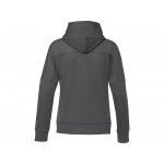 Женская спортивная трикотажная куртка Nubia на молнии, storm grey, серый, фото 2
