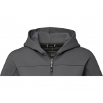 Женская спортивная трикотажная куртка Nubia на молнии, storm grey, серый, фото 3