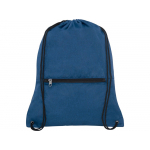 Складной рюкзак со шнурком Hoss, heather navy, синий нэйви, фото 2