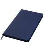 Ежедневник А5 недатированный Megapolis Velvet Flex, темно-синий Navy - купить оптом