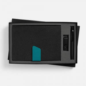 Набор Boom Memory, черный с бирюзовым - купить оптом