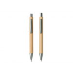 Набор ручка и механический карандаш Tender bamboo, натуральный, фото 2
