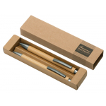 Набор ручка и механический карандаш Tender bamboo, натуральный, фото 4