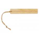 Закладка с линейкой из бамбука Bookmark, натуральный, фото 2