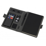 Органайзер с беспроводной зарядкой 5000 mAh Powernote, темно-серый (P), фото 2