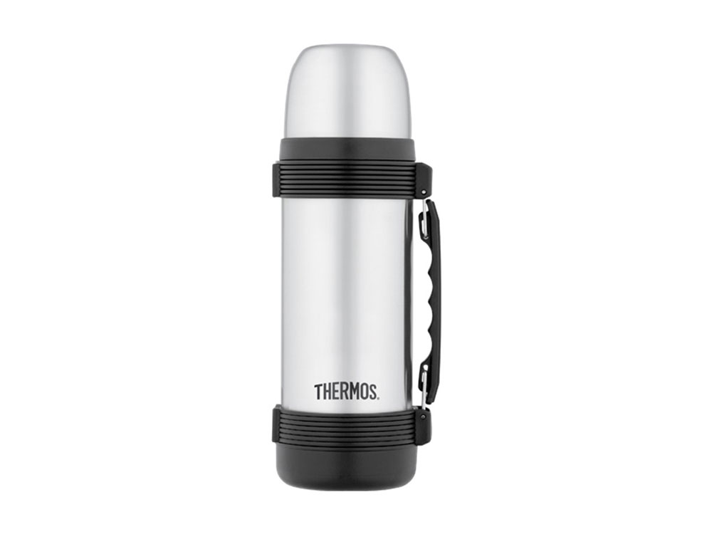 Термос из нерж. стали тм THERMOS 2550 Stainless Steel Vacuum Flask  1L, серебристый - купить оптом