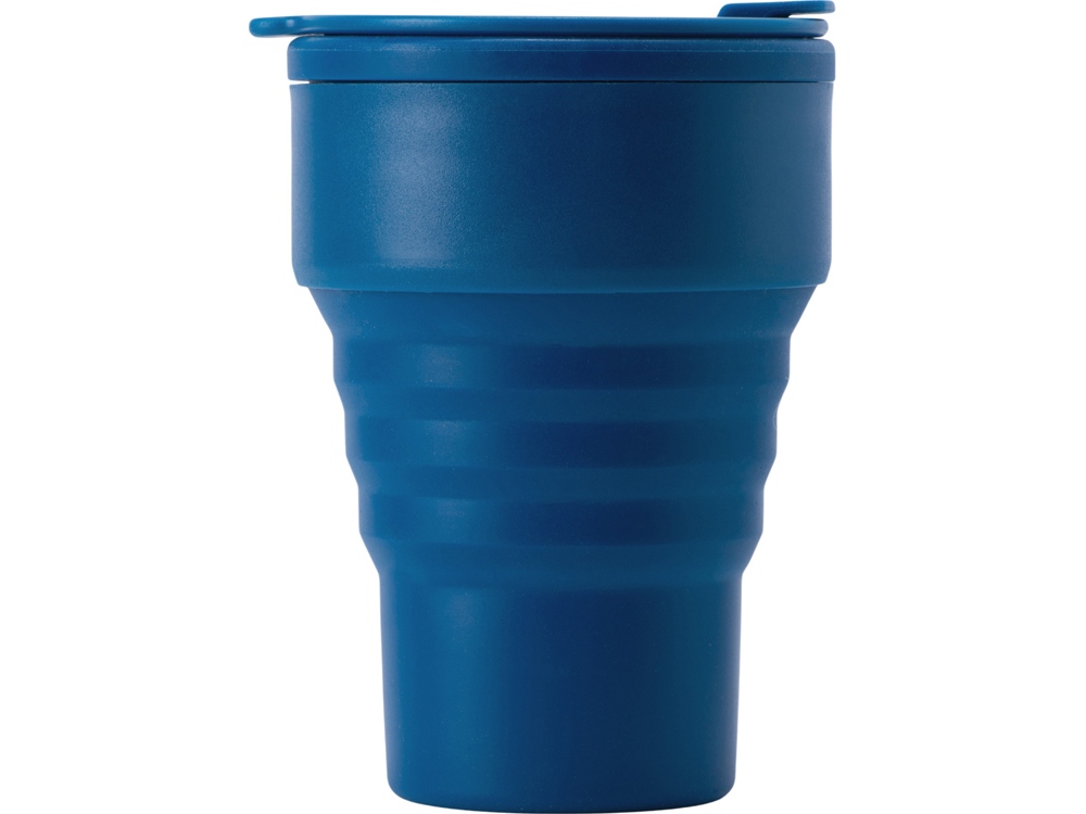Силиконовый складной стакан GoCup, индиго - купить оптом