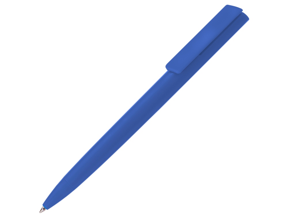 Ручка пластиковая шариковая Taper Solid, матовый синий - купить оптом