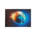 Деревянный пазл Earth, разноцветный
