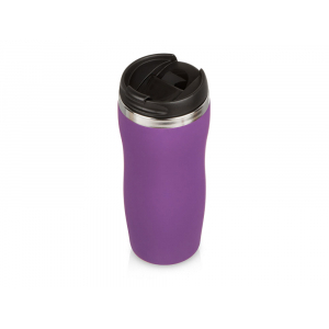 Термокружка Double wall mug C1, soft touch, 350 мл, фиолетовый (Р) - купить оптом
