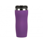 Термокружка Double wall mug C1, soft touch, 350 мл, фиолетовый (Р), фото 2