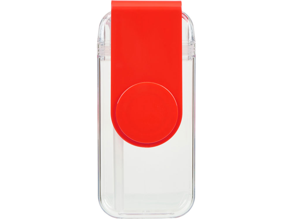 Бутылка для воды JUICY DRINK BOX, красный (Р) - купить оптом