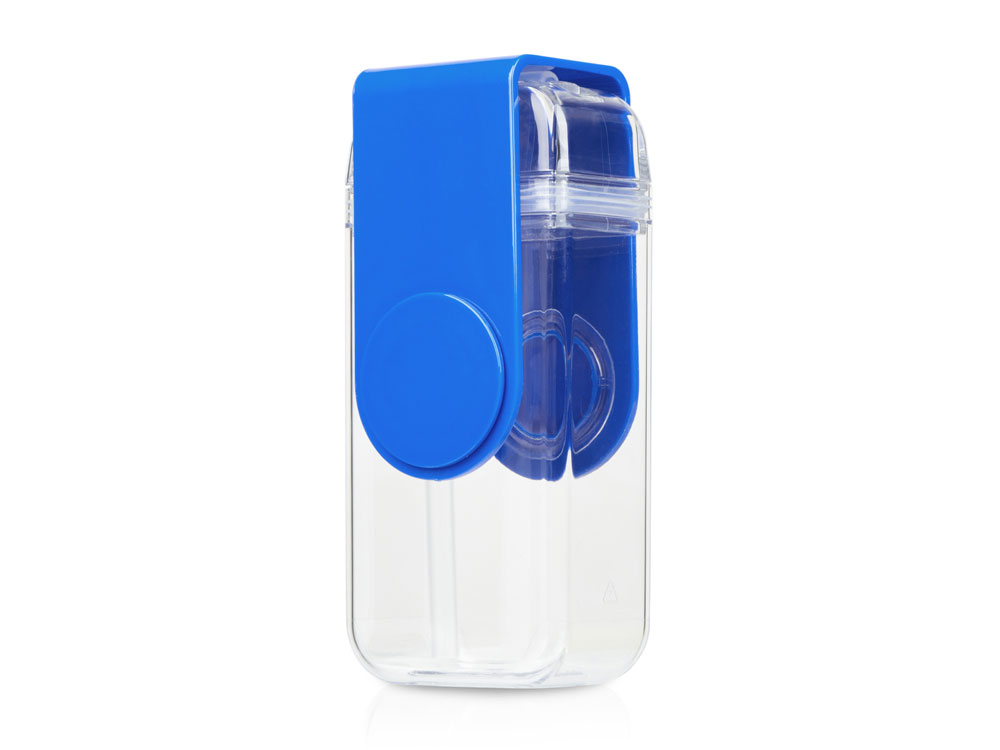 Бутылка для воды JUICY DRINK BOX, синий (Р) - купить оптом
