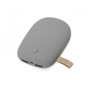 Универсальное зарядное устройство power bank в форме камня. 7800MAH. gray (Р), серый - купить оптом