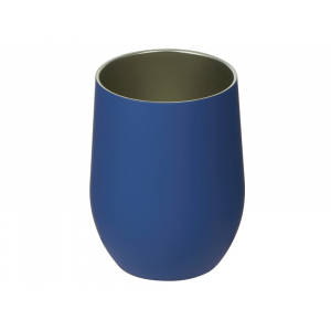 Термокружка Vacuum mug C1, soft touch, 370мл, синий (Р) - купить оптом