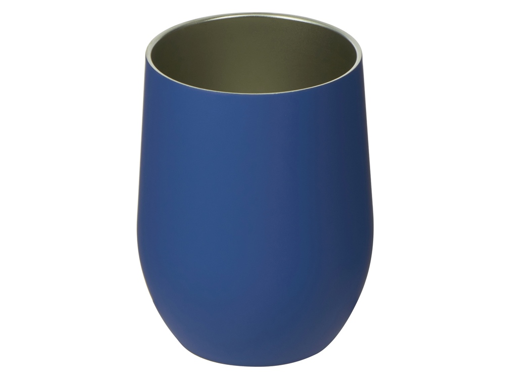 Термокружка Vacuum mug C1, soft touch, 370мл, синий (Р) - купить оптом