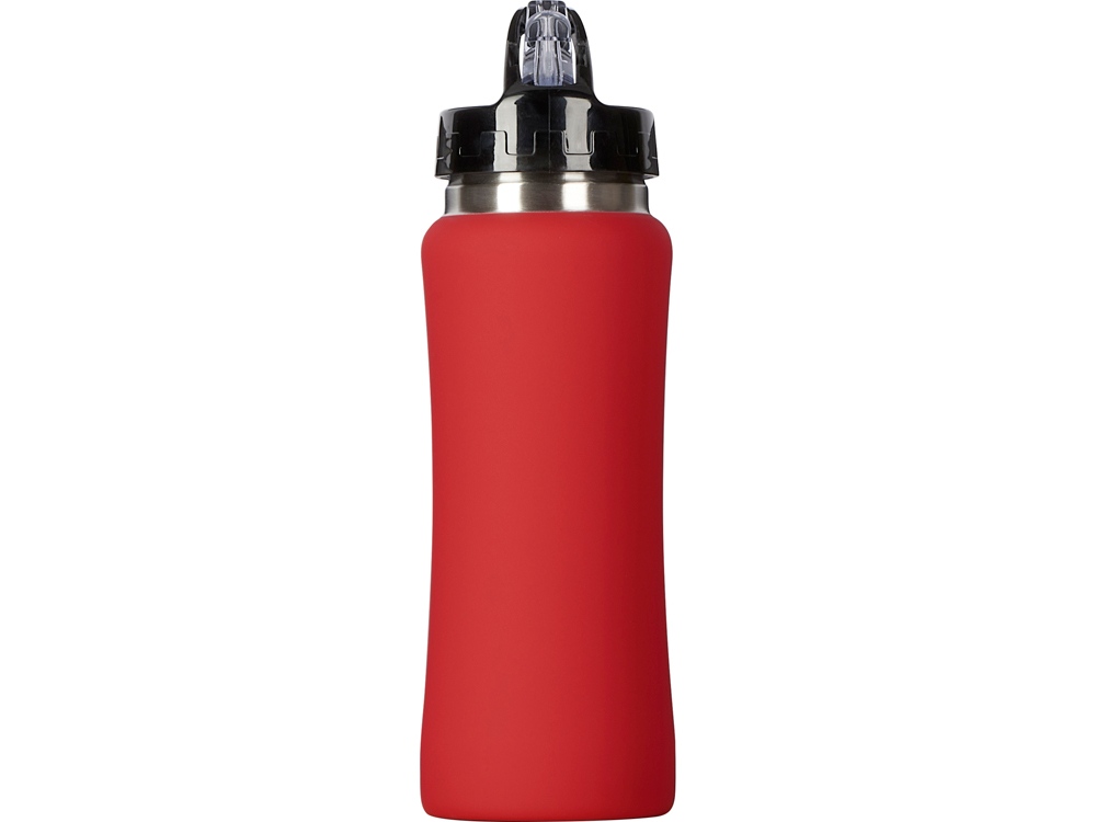 Бутылка для воды Bottle C1, сталь, soft touch, 600 мл, красный (Р) - купить оптом