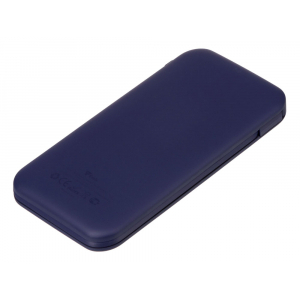 Внешний беспроводной аккумулятор с подсветкой лого Astro, 10000 mAh, темно-синий (Р) - купить оптом