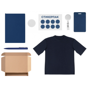 Welcome pack Simple kit, синий - купить оптом