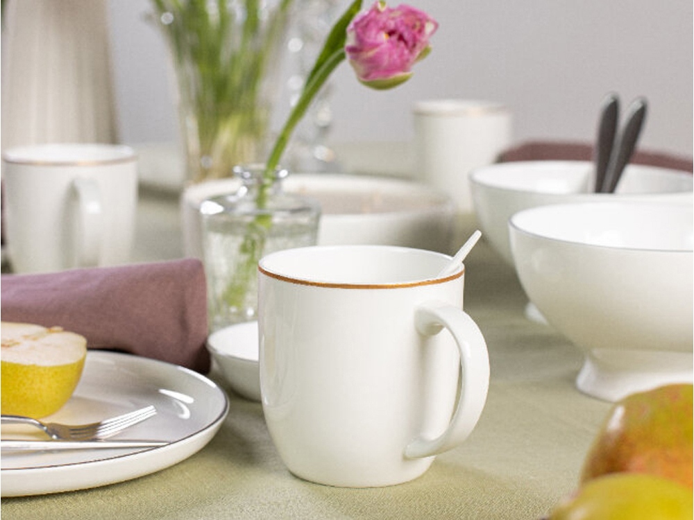 Кружка Valerie Concept CUP 2 UNI WHT, белый - купить оптом