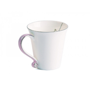 Кружка Valerie Concept CUP ALICE PINK, белый - купить оптом