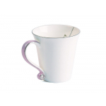 Кружка Valerie Concept CUP ALICE LILAC, белый