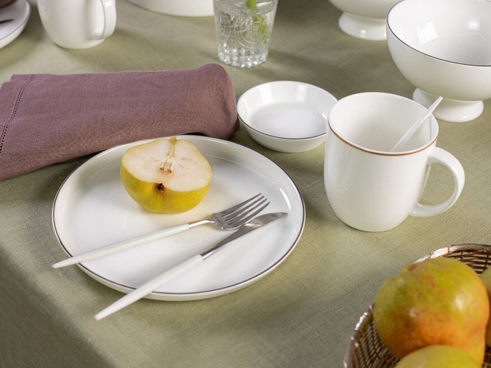 Тарелка Valerie Concept PLATE 1 WHT, белый - купить оптом