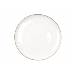 Тарелка Valerie Concept PLATE UNI GLD, белый