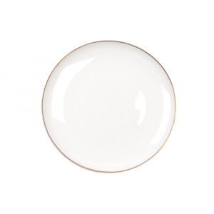Тарелка Valerie Concept PLATE UNI GLD, белый - купить оптом