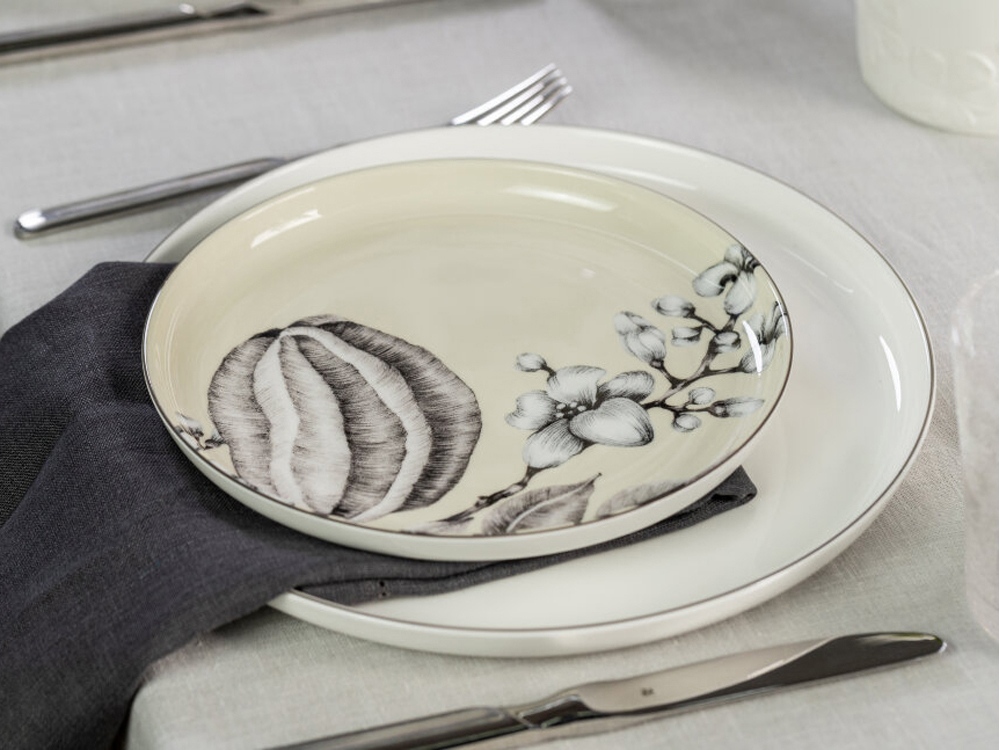 Тарелка Valerie Concept PLATE 2 WHT, белый - купить оптом