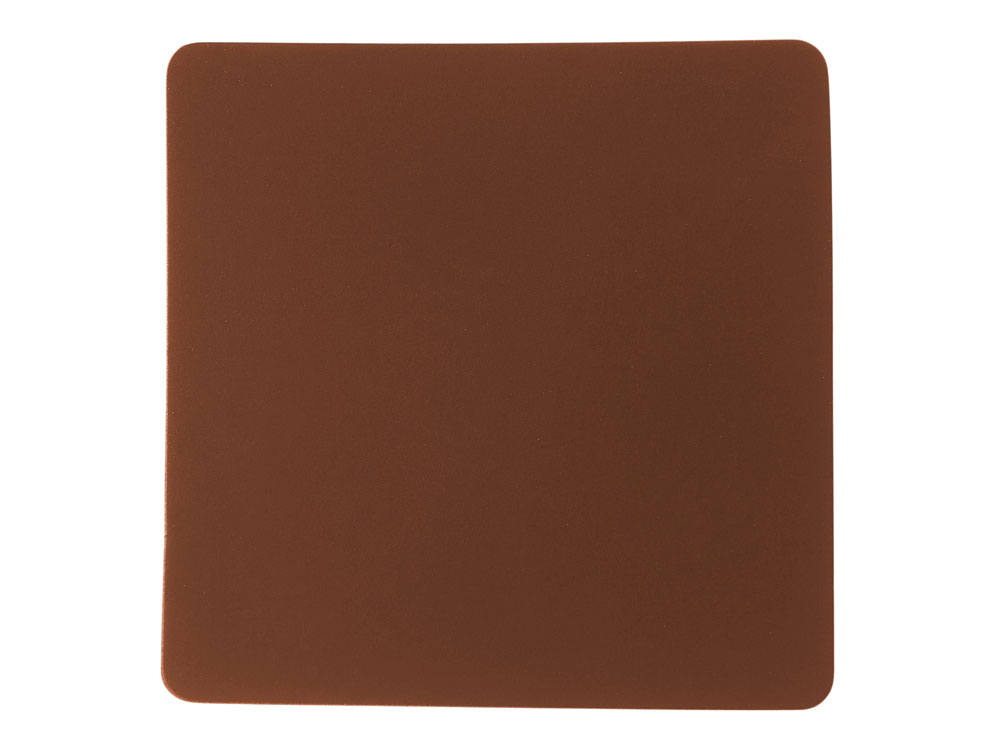 ПАТЧ КВАДРАТ soft-touch (коричневый ) 5,5 х 5,5 см - купить оптом