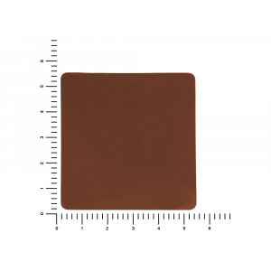 ПАТЧ КВАДРАТ soft-touch (коричневый ) 5,5 х 5,5 см - купить оптом