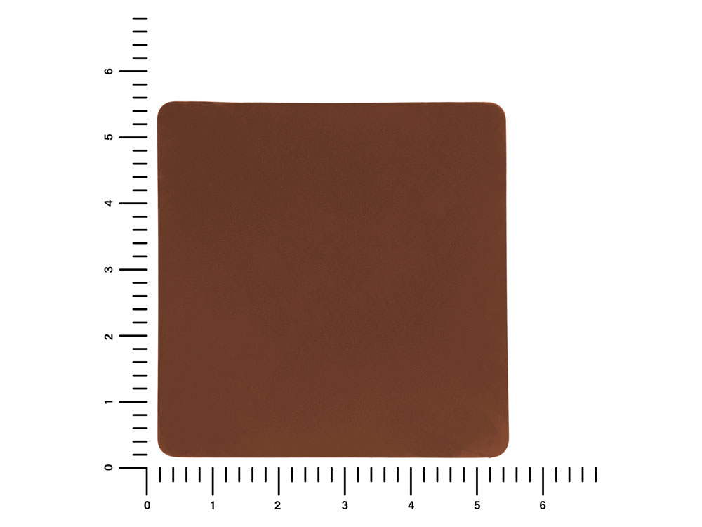 ПАТЧ КВАДРАТ soft-touch (коричневый ) 5,5 х 5,5 см - купить оптом